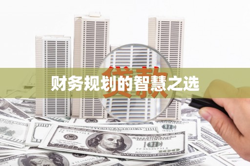 金湖财务规划的智慧之选