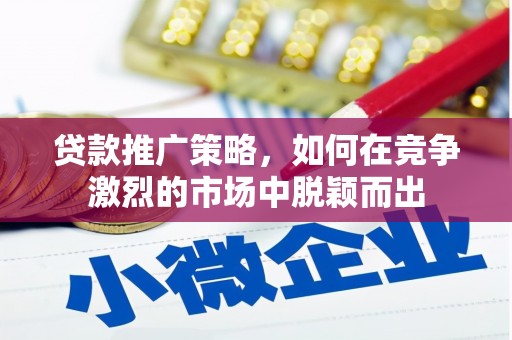 金湖贷款推广策略，如何在竞争激烈的市场中脱颖而出