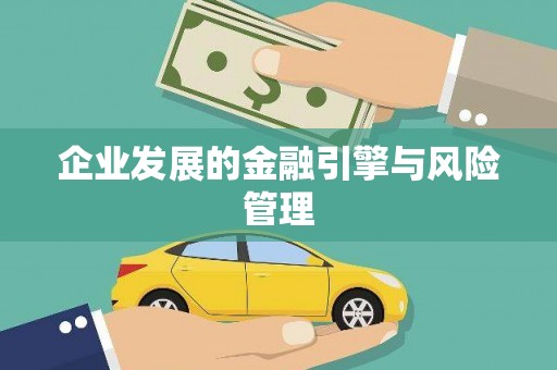 金湖企业发展的金融引擎与风险管理