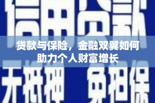 金湖贷款与保险，金融双翼如何助力个人财富增长