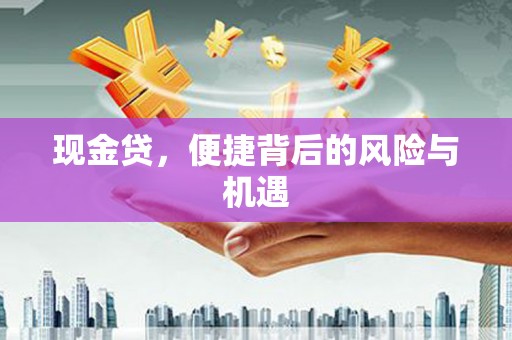 金湖现金贷，便捷背后的风险与机遇