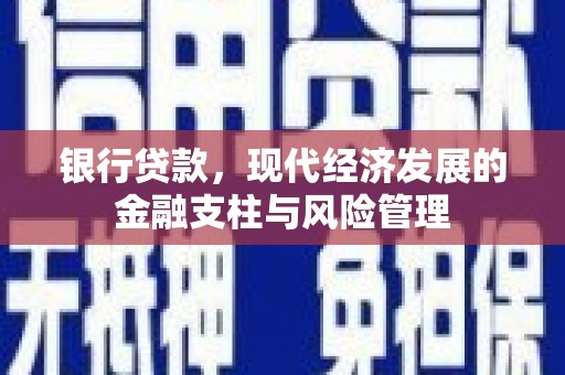 金湖银行贷款，现代经济发展的金融支柱与风险管理