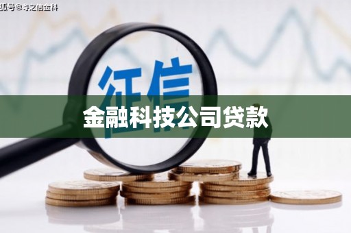 金湖金融科技公司贷款