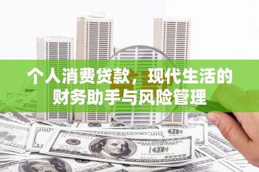 金湖个人消费贷款，现代生活的财务助手与风险管理