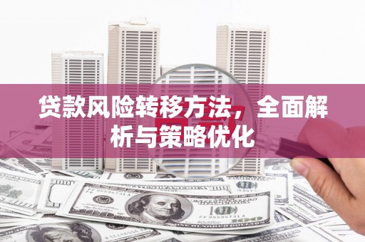 金湖贷款风险转移方法，全面解析与策略优化