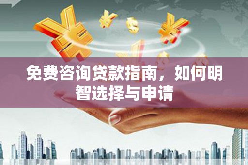 金湖免费咨询贷款指南，如何明智选择与申请