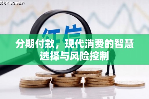 金湖分期付款，现代消费的智慧选择与风险控制