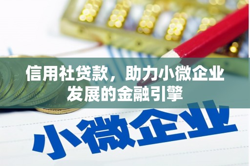 金湖信用社贷款，助力小微企业发展的金融引擎