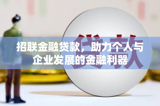 金湖招联金融贷款，助力个人与企业发展的金融利器