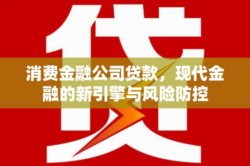 金湖消费金融公司贷款，现代金融的新引擎与风险防控