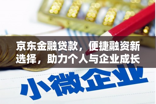 金湖京东金融贷款，便捷融资新选择，助力个人与企业成长