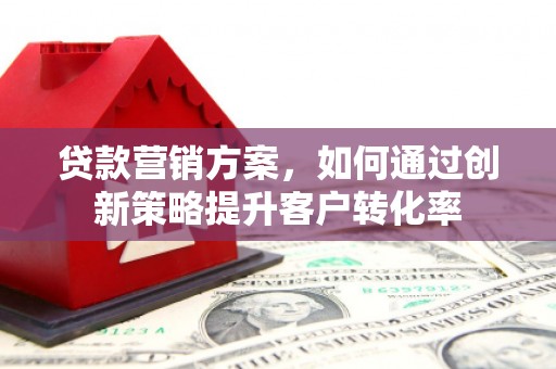 金湖贷款营销方案，如何通过创新策略提升客户转化率
