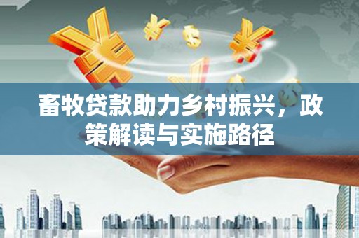金湖畜牧贷款助力乡村振兴，政策解读与实施路径