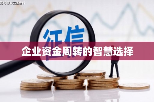 金湖企业资金周转的智慧选择