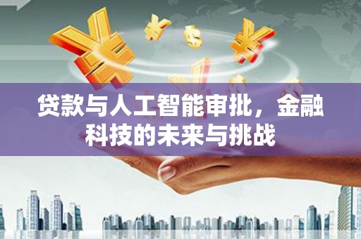金湖贷款与人工智能审批，金融科技的未来与挑战