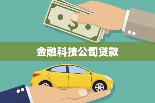金湖金融科技公司贷款