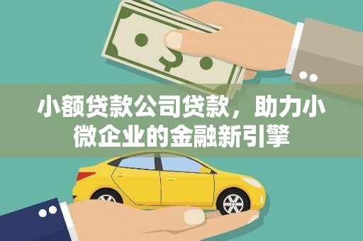 金湖小额贷款公司贷款，助力小微企业的金融新引擎