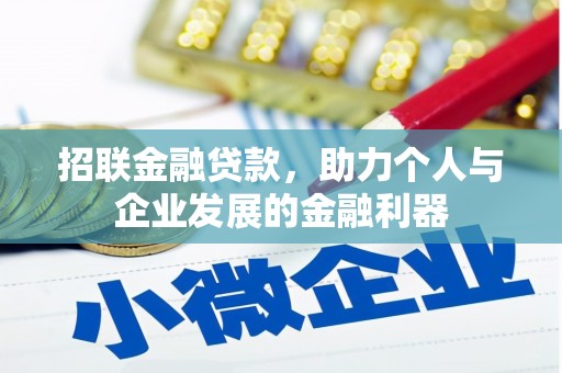 金湖招联金融贷款，助力个人与企业发展的金融利器