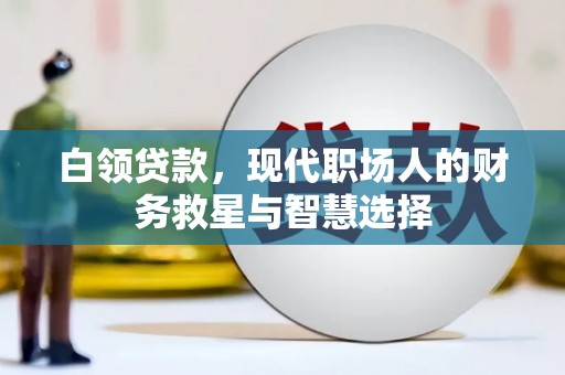 金湖白领贷款，现代职场人的财务救星与智慧选择