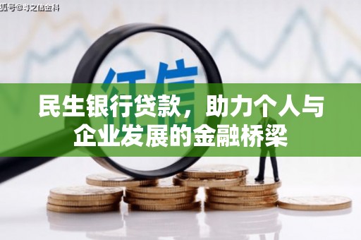 金湖民生银行贷款，助力个人与企业发展的金融桥梁