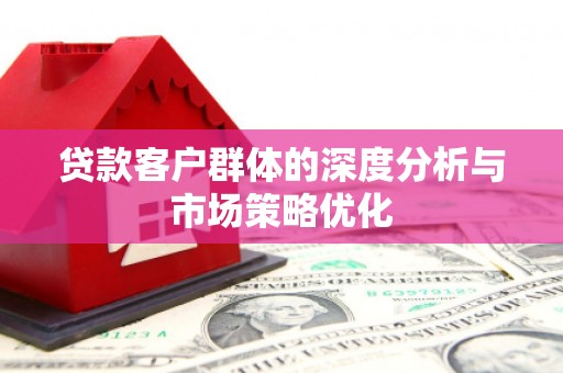 金湖贷款客户群体的深度分析与市场策略优化