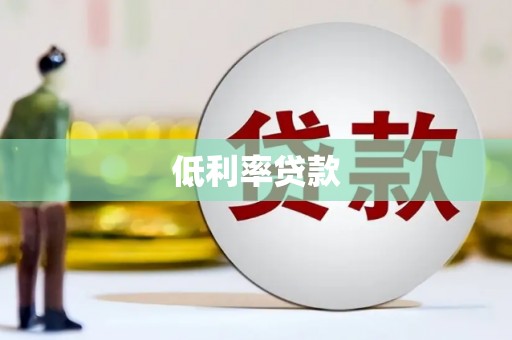 金湖低利率贷款