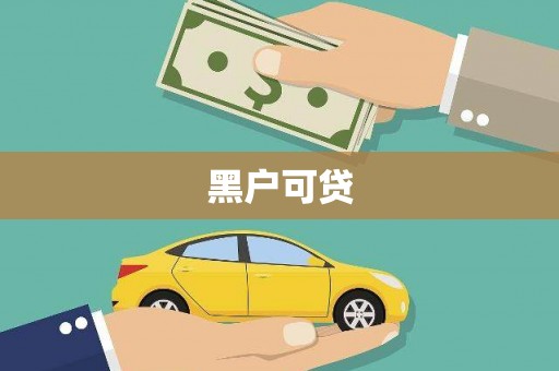 金湖黑户可贷