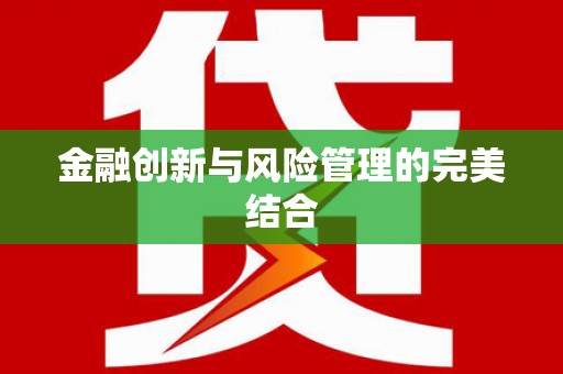 金湖金融创新与风险管理的完美结合