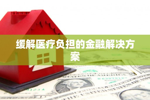 金湖缓解医疗负担的金融解决方案