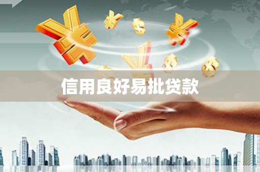 金湖信用良好易批贷款
