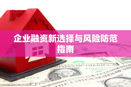 金湖企业融资新选择与风险防范指南