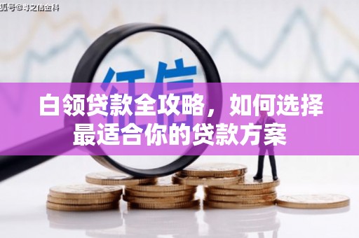 金湖白领贷款全攻略，如何选择最适合你的贷款方案