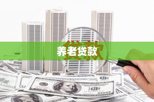 金湖养老贷款